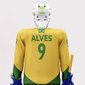 Brazil Ice Hockey – Yellow Jersey